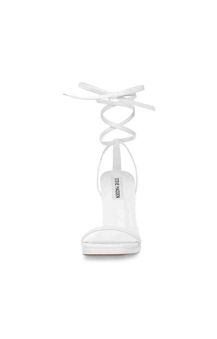 Lafayette White Heel Sandals