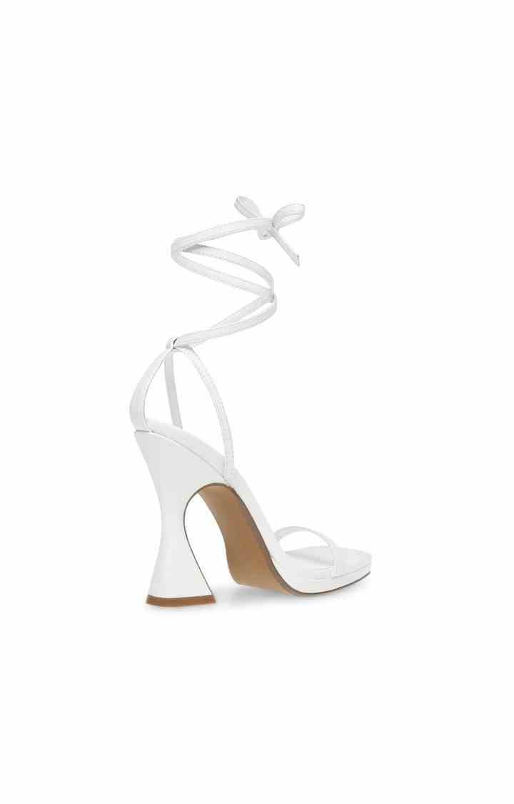 Lafayette White Heel Sandals