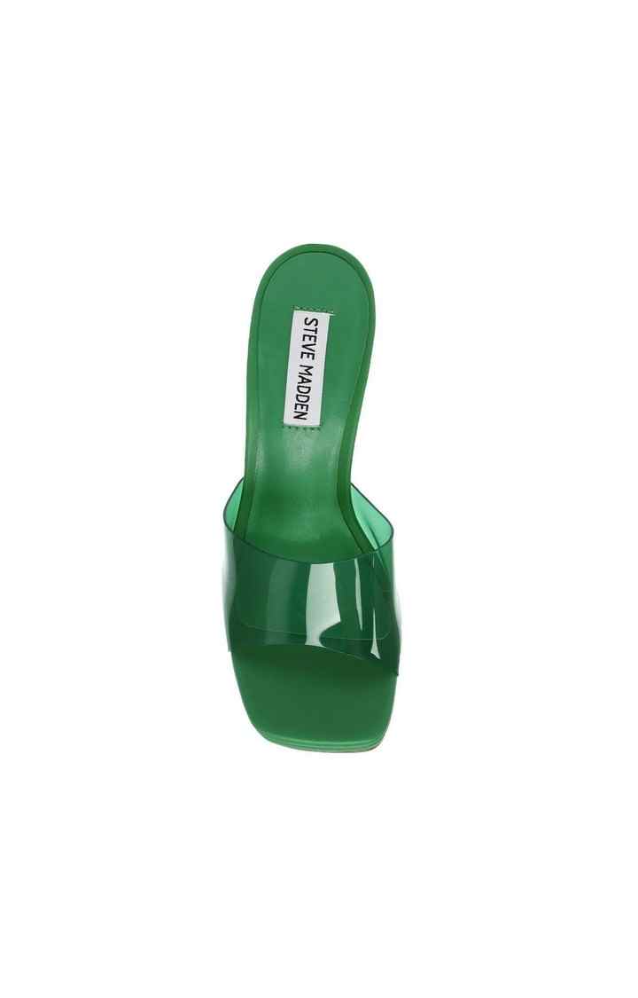Lipa Green Heel Sandals