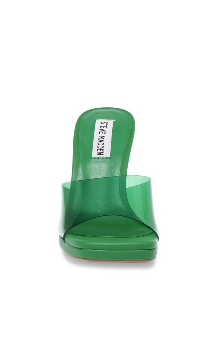 Lipa Green Heel Sandals