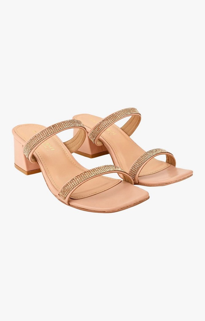 Sm-1403 Natural Heel Sandals