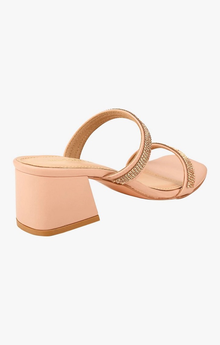 Sm-1403 Natural Heel Sandals