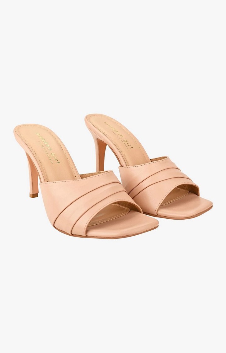 Sm-1404 Natural Heel Sandals