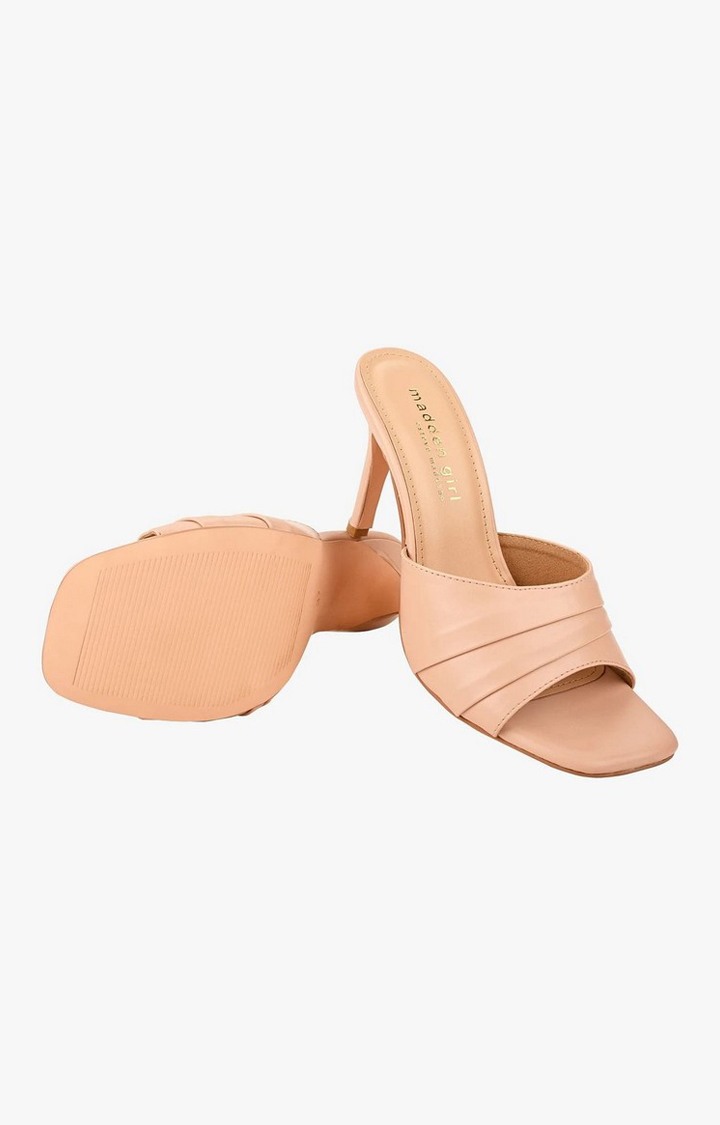 Sm-1404 Natural Heel Sandals