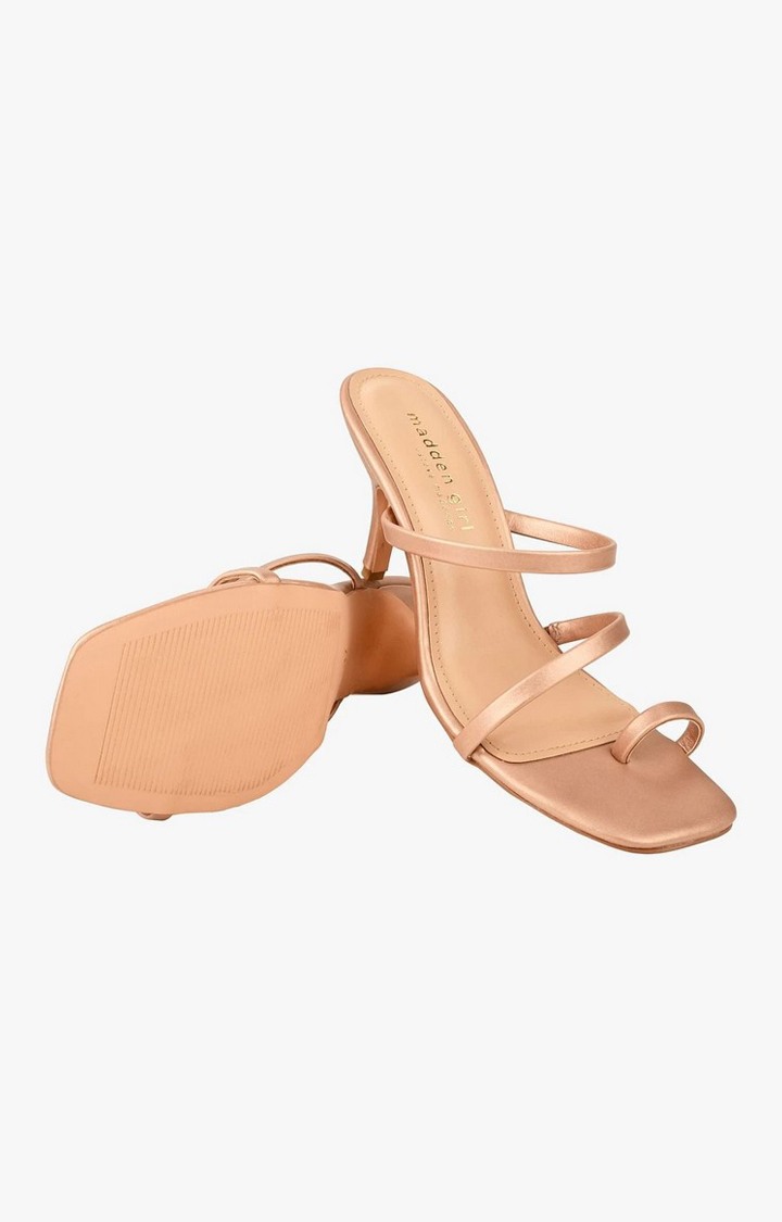Sm-1405 Gold Heel Sandals