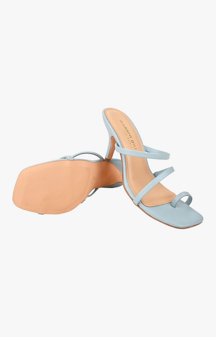 Sm-1405 Blue Heel Sandals