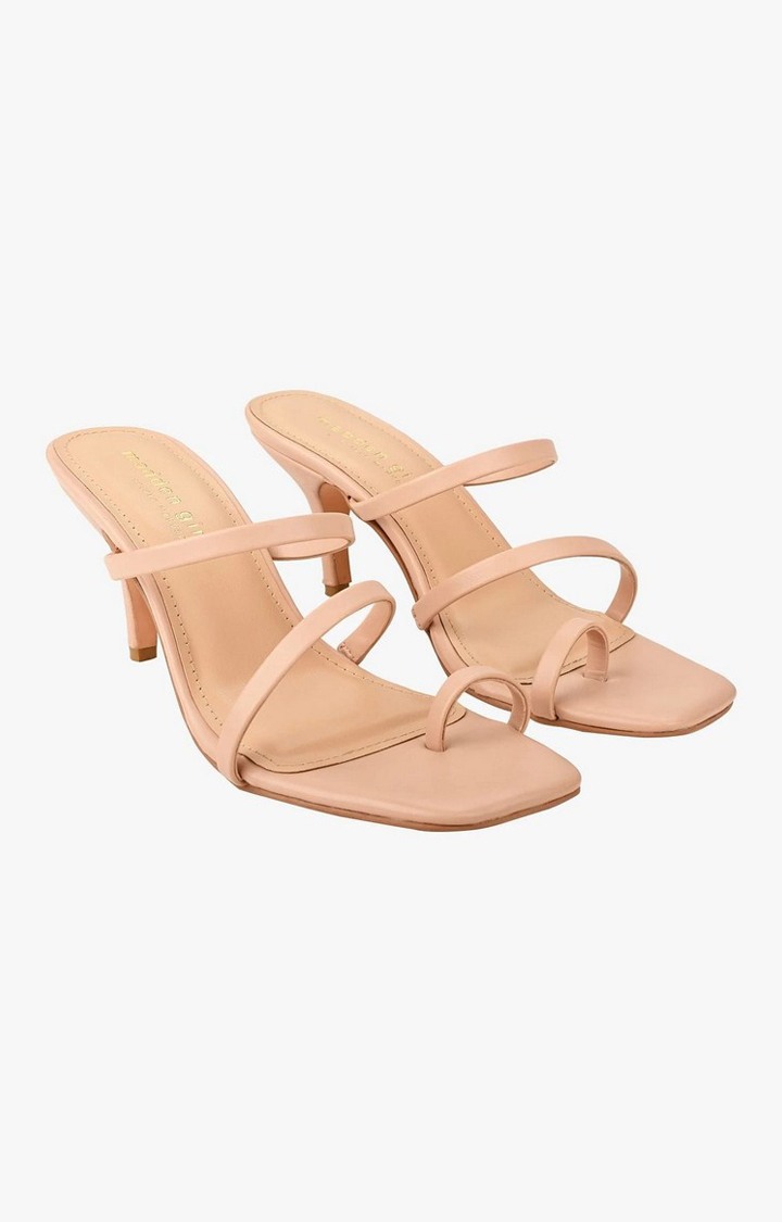 Sm-1405 Natural Heel Sandals