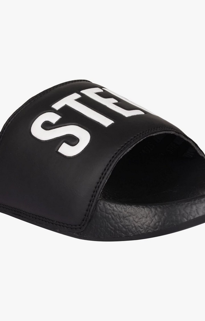 Sm-1416 Black Sandals & Flip Flops