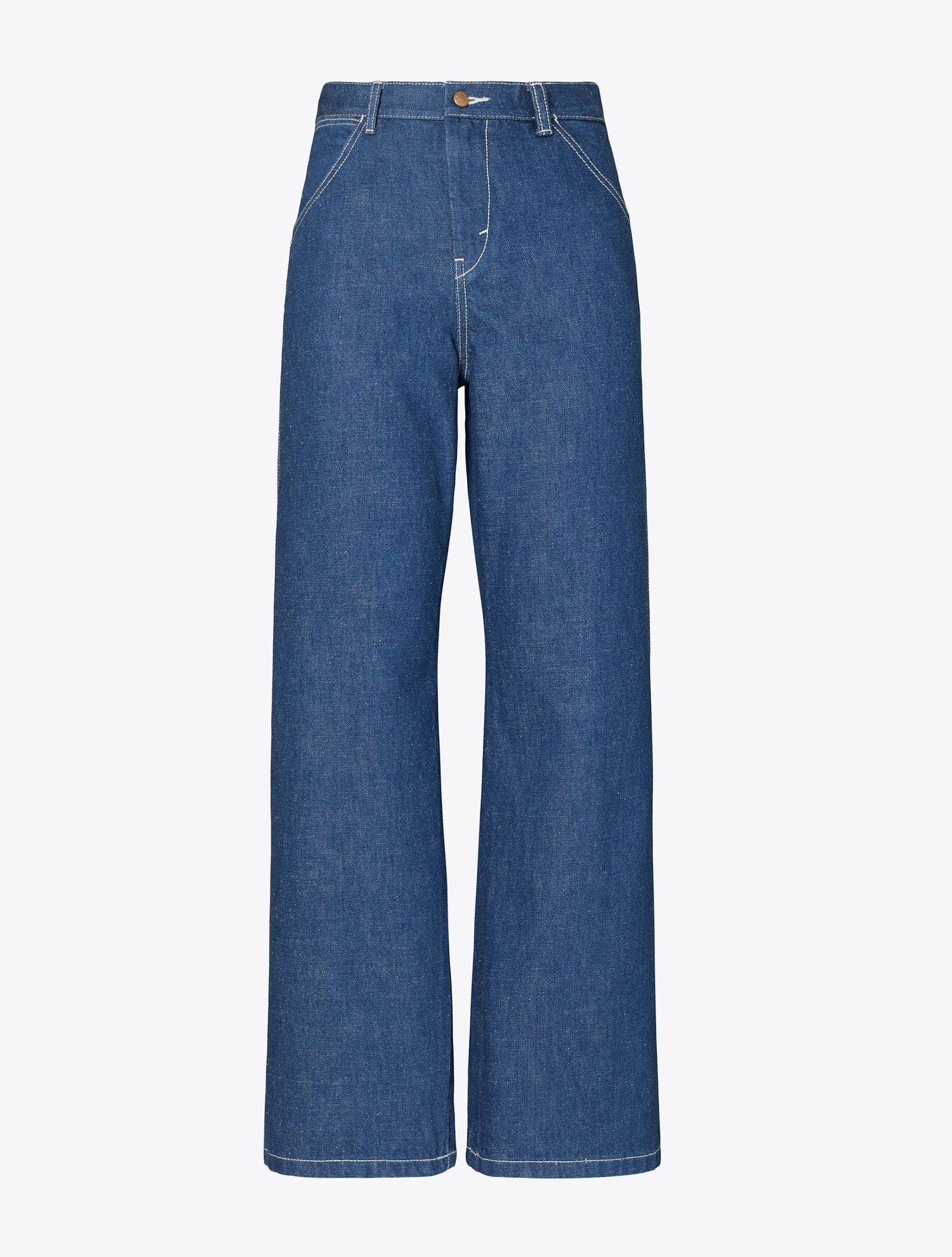 Cropped Denim Pant