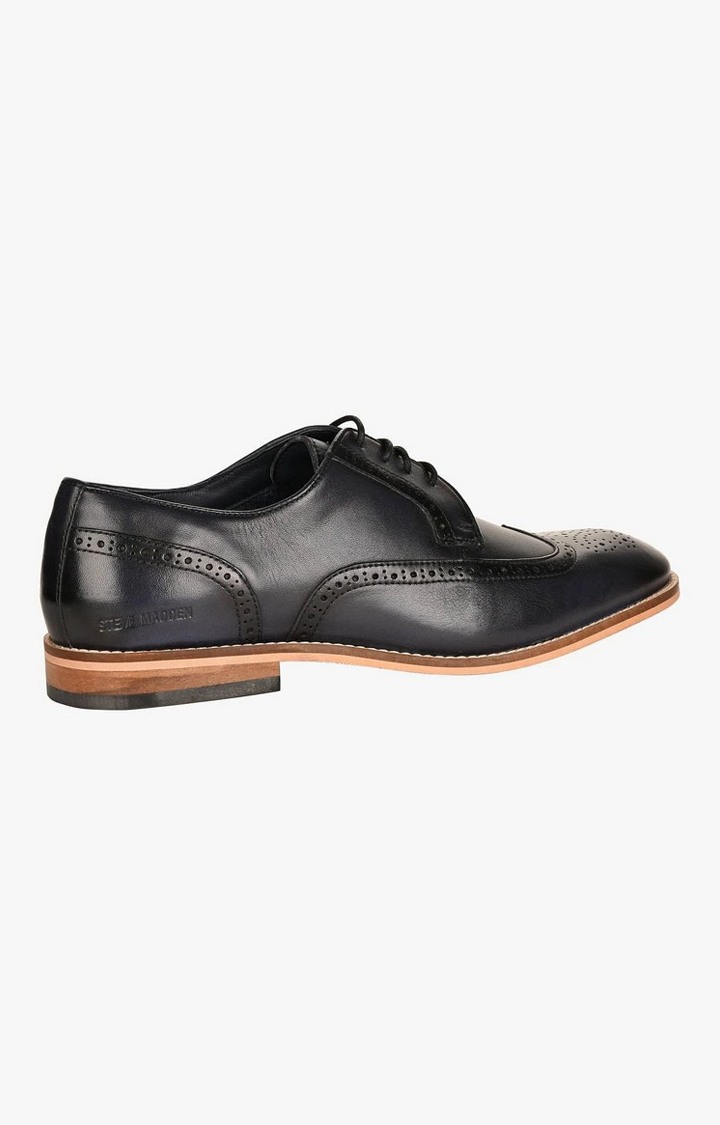 Sm-1443 Blue Tie-Ups & Dress Loafers