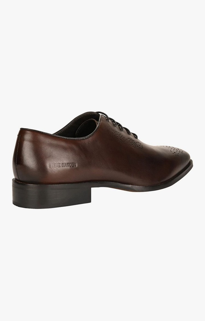 Sm-1445 Brown Tie-Ups & Dress Loafers