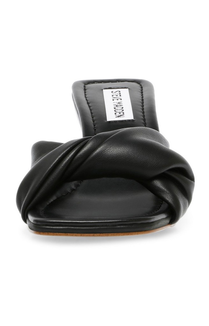 Seemly Black Heel Sandals