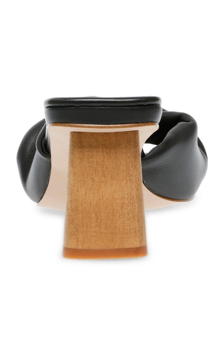 Seemly Black Heel Sandals