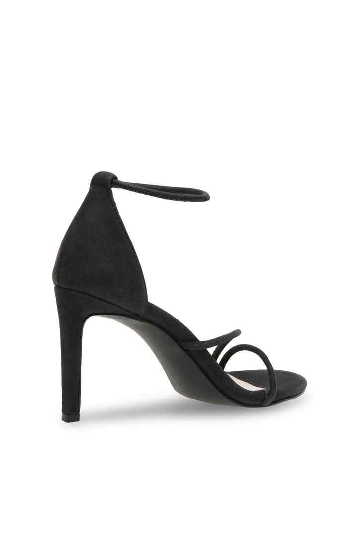Jstop Black Heel Sandals
