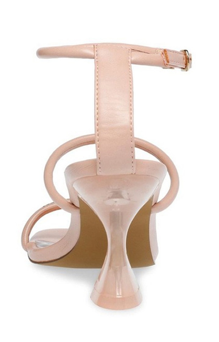Stassi Natural Heel Sandals