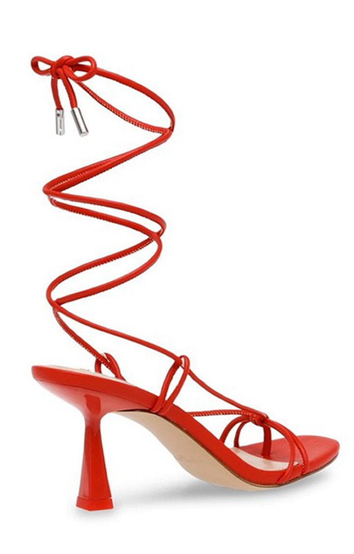 Superb Red Heel Sandals