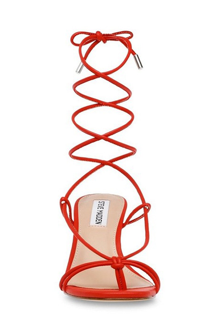 Superb Red Heel Sandals