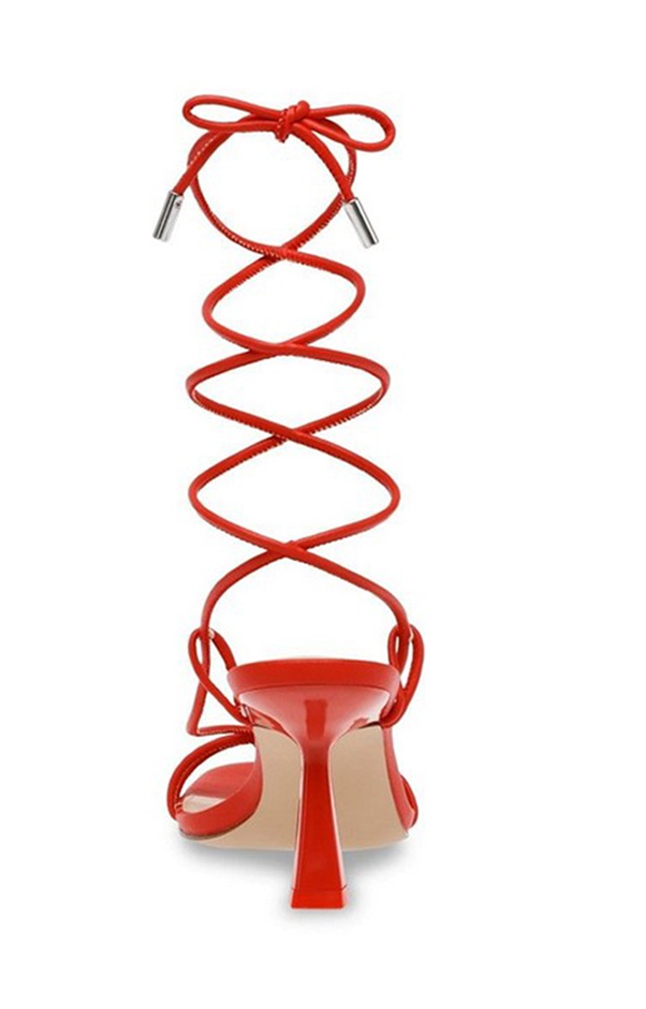 Superb Red Heel Sandals