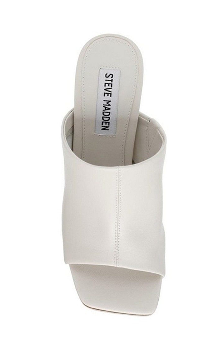 Reformed White Heel Sandals