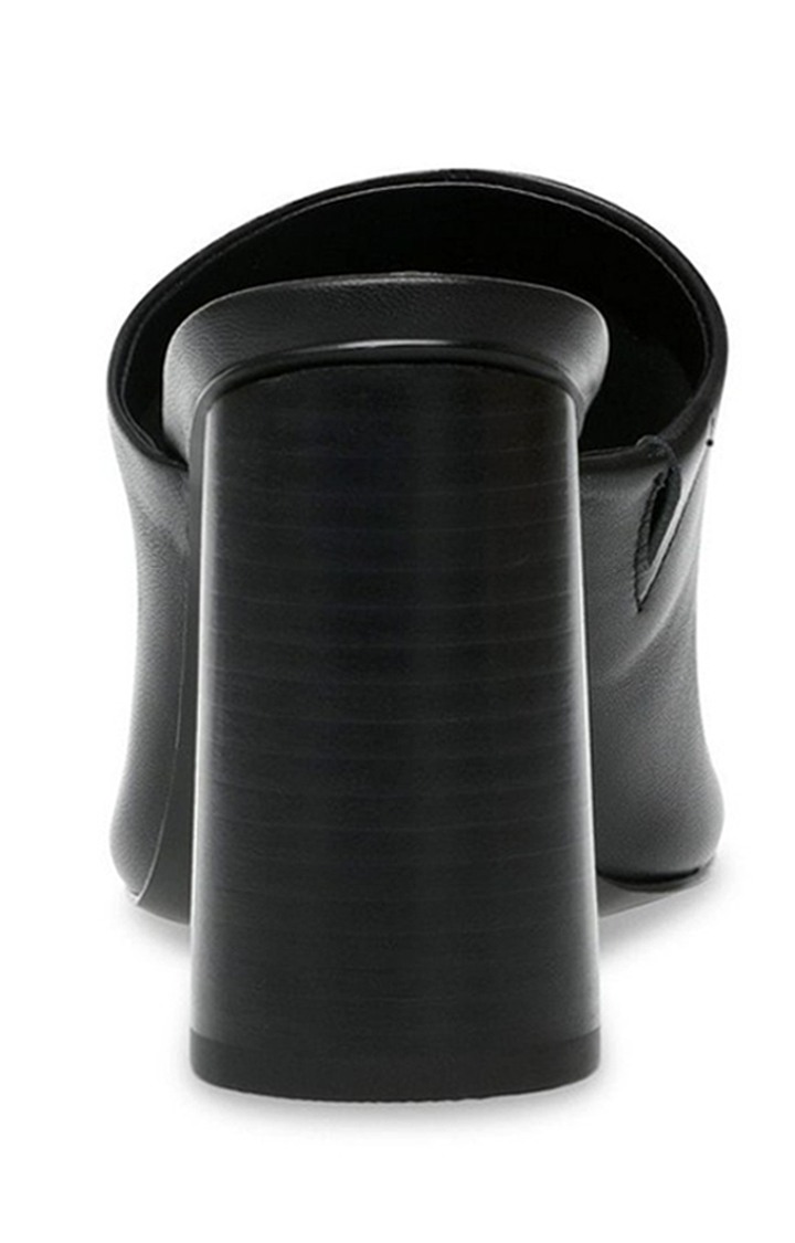 Reformed Black Heel Sandals