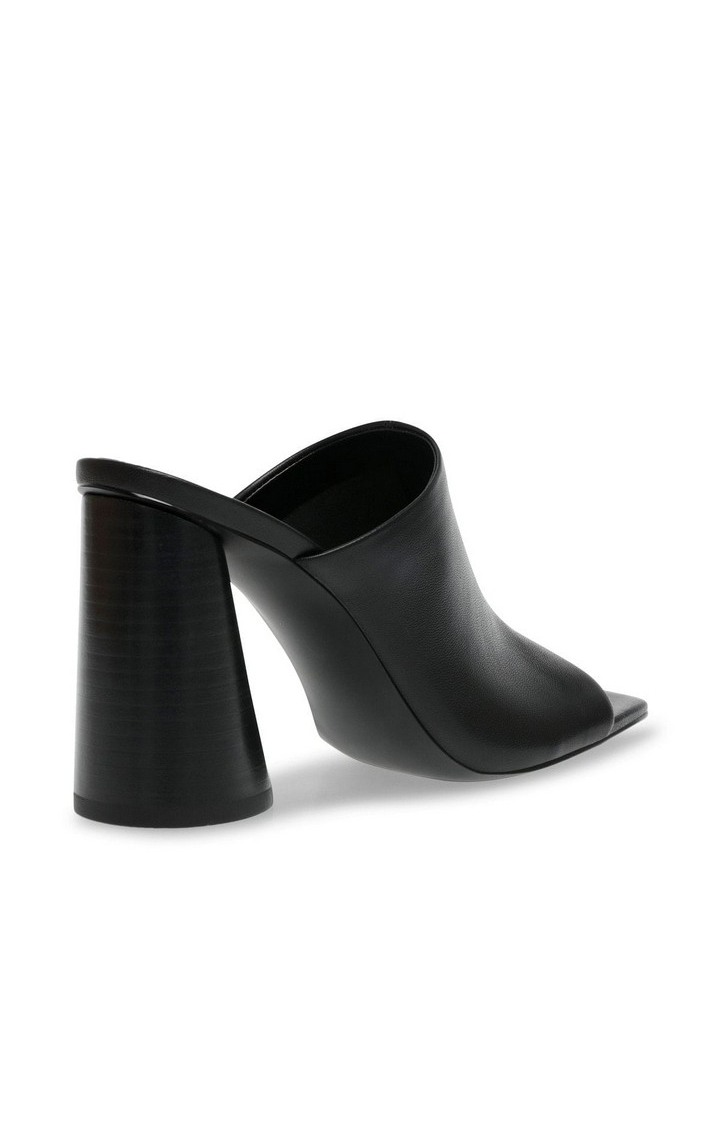 Reformed Black Heel Sandals