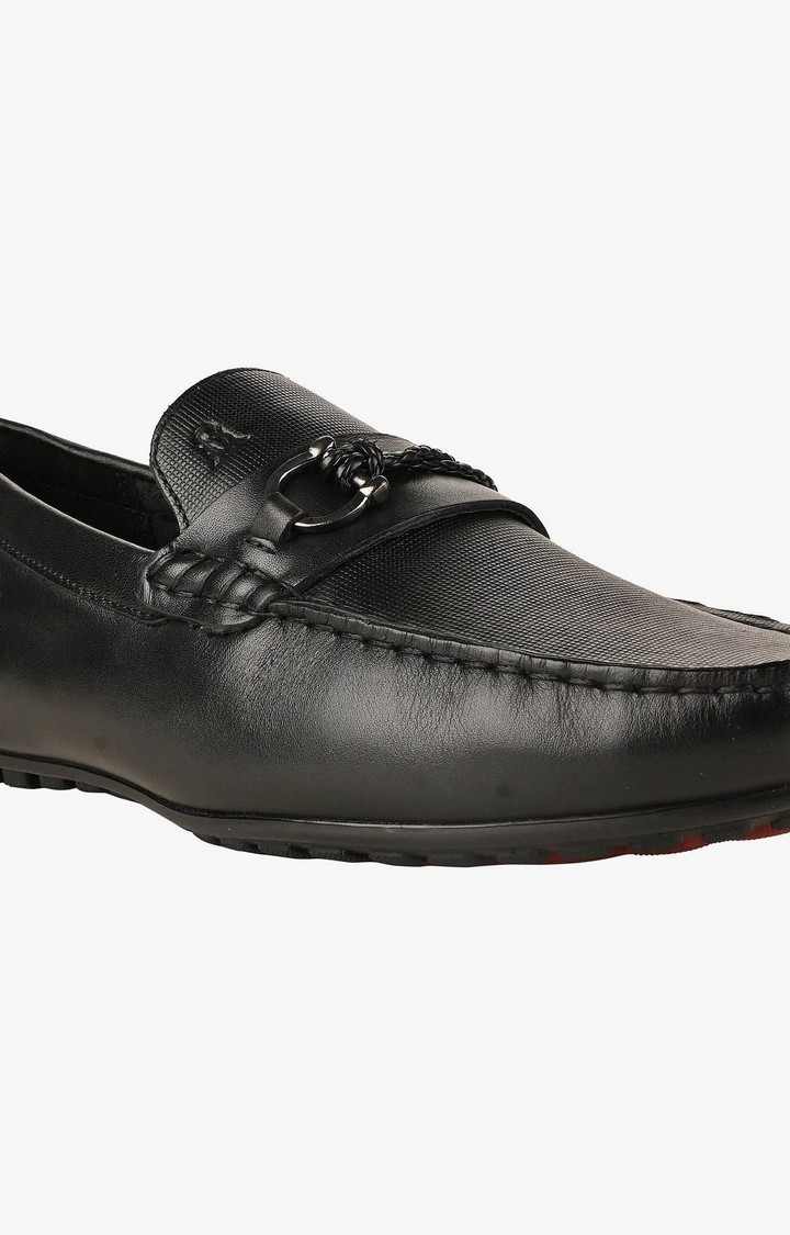 Sm-1424 Black Driver Loafers