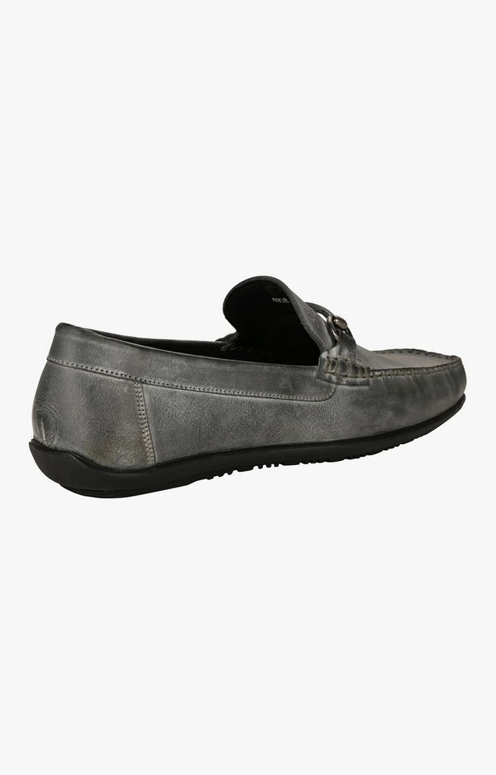 Sm-1425 Grey Driver Loafers