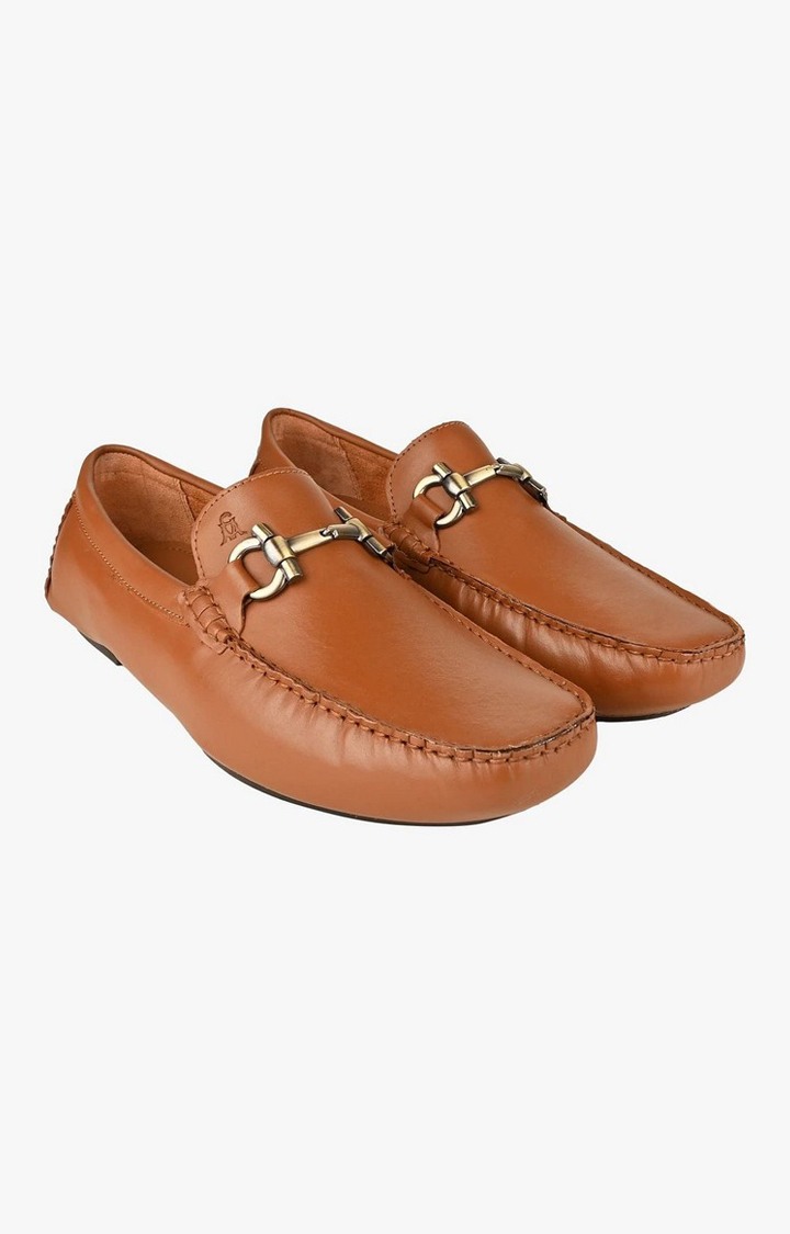 Sm-1426 Brown Driver Loafers