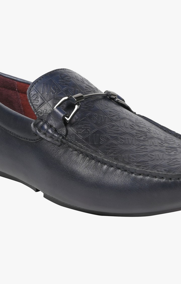 Sm-1428 Blue Driver Loafers