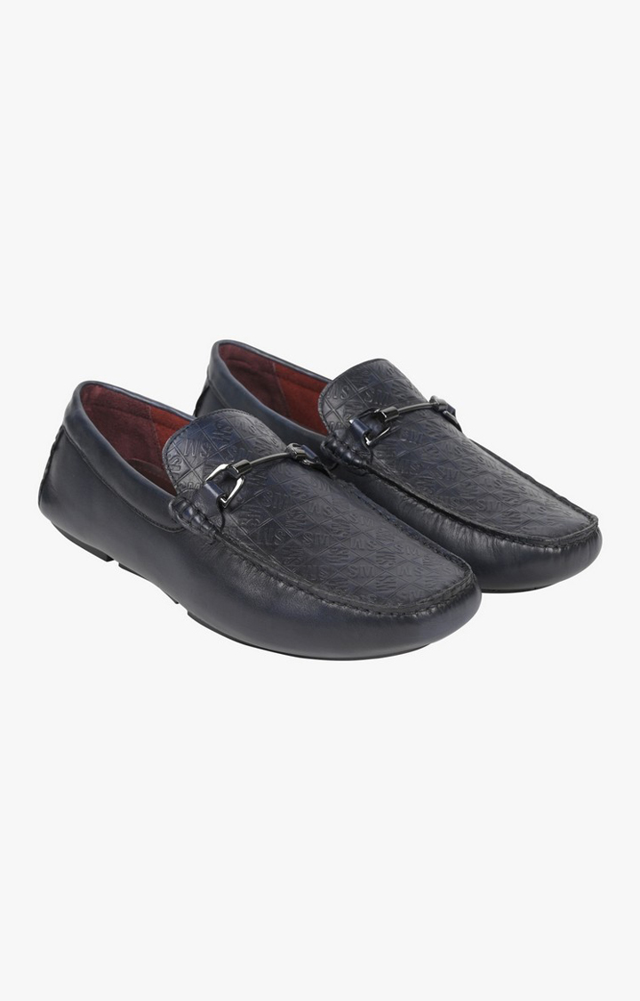Sm-1428 Blue Driver Loafers