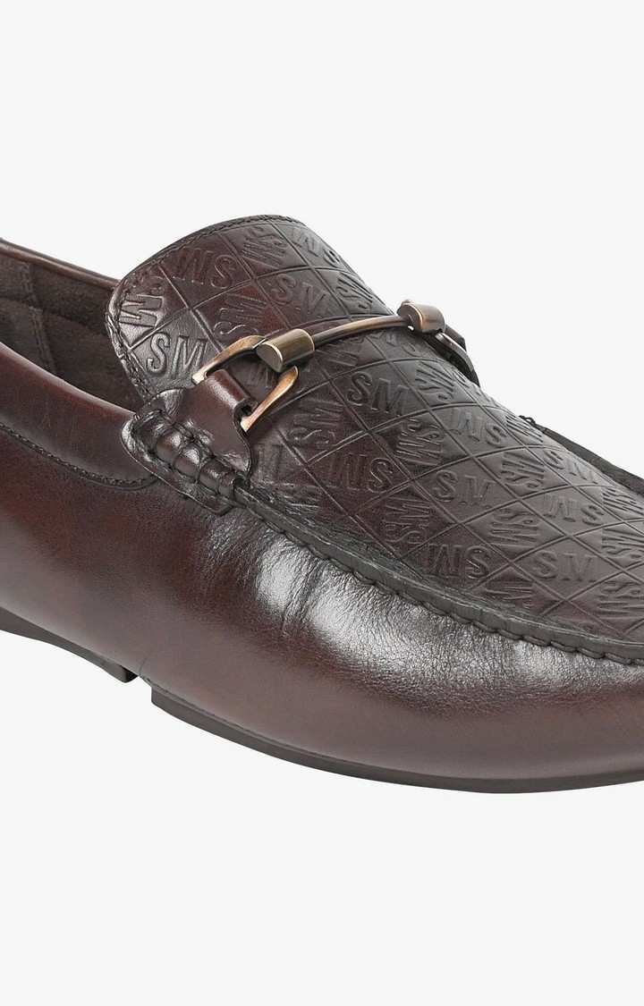 Sm-1428 Brown Driver Loafers
