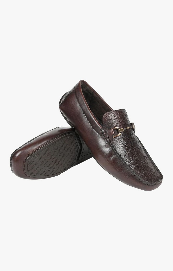 Sm-1428 Brown Driver Loafers