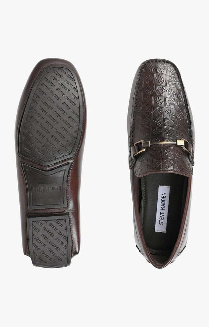 Sm-1428 Brown Driver Loafers