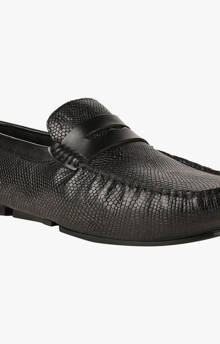 Sm-1429 Black Driver Loafers