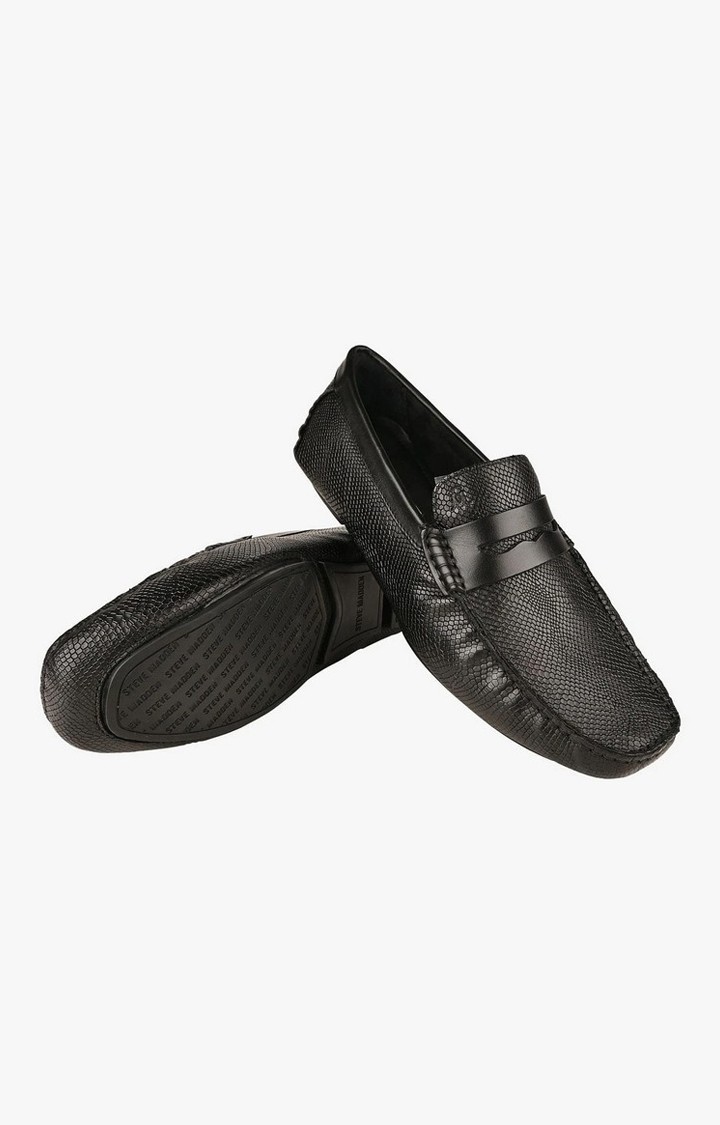 Sm-1429 Black Driver Loafers