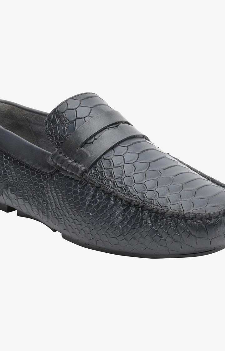 Sm-1432 Grey Driver Loafers