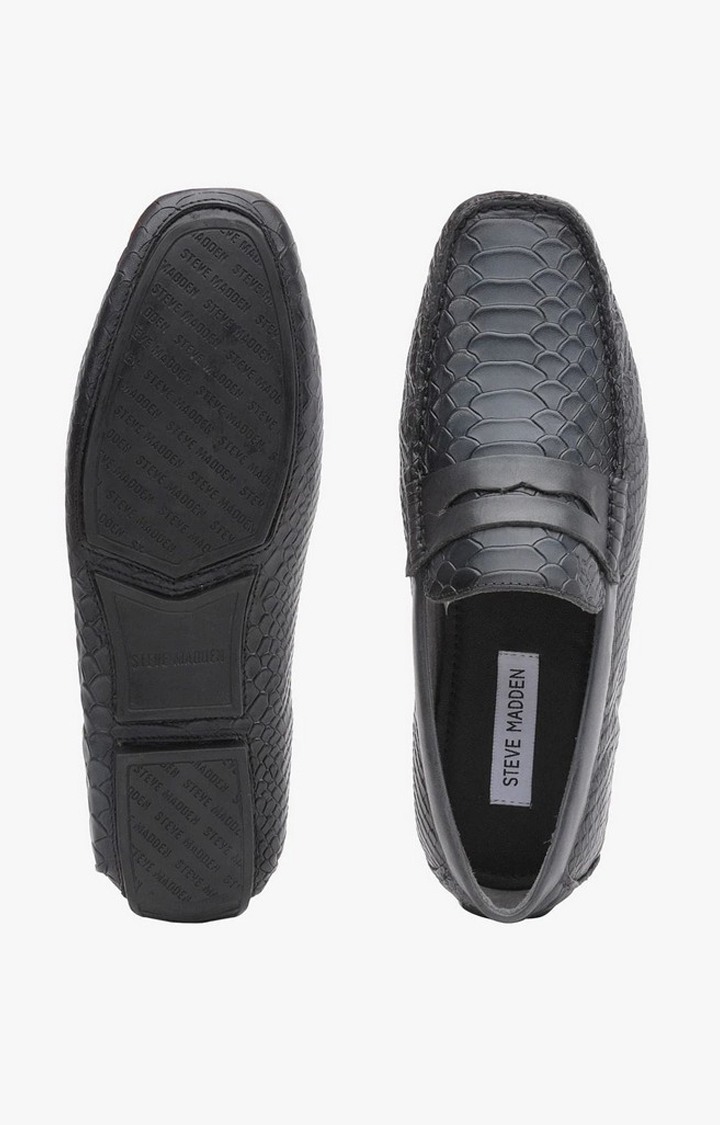 Sm-1432 Grey Driver Loafers