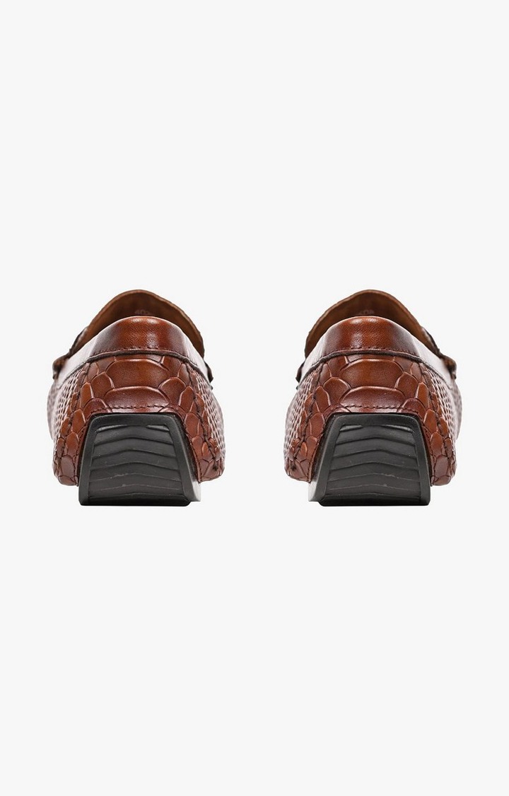 Sm-1432 Brown Driver Loafers
