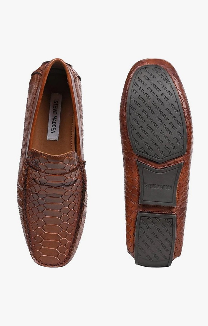 Sm-1432 Brown Driver Loafers