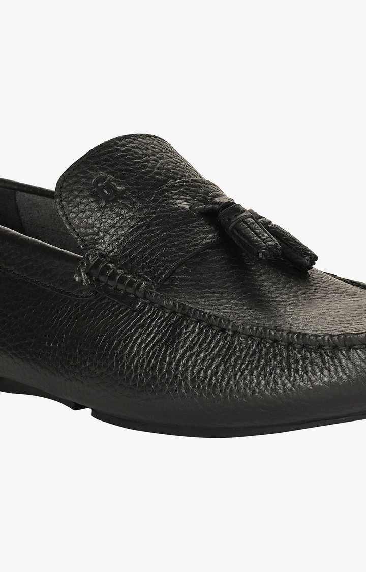 Sm-1433 Black Driver Loafers