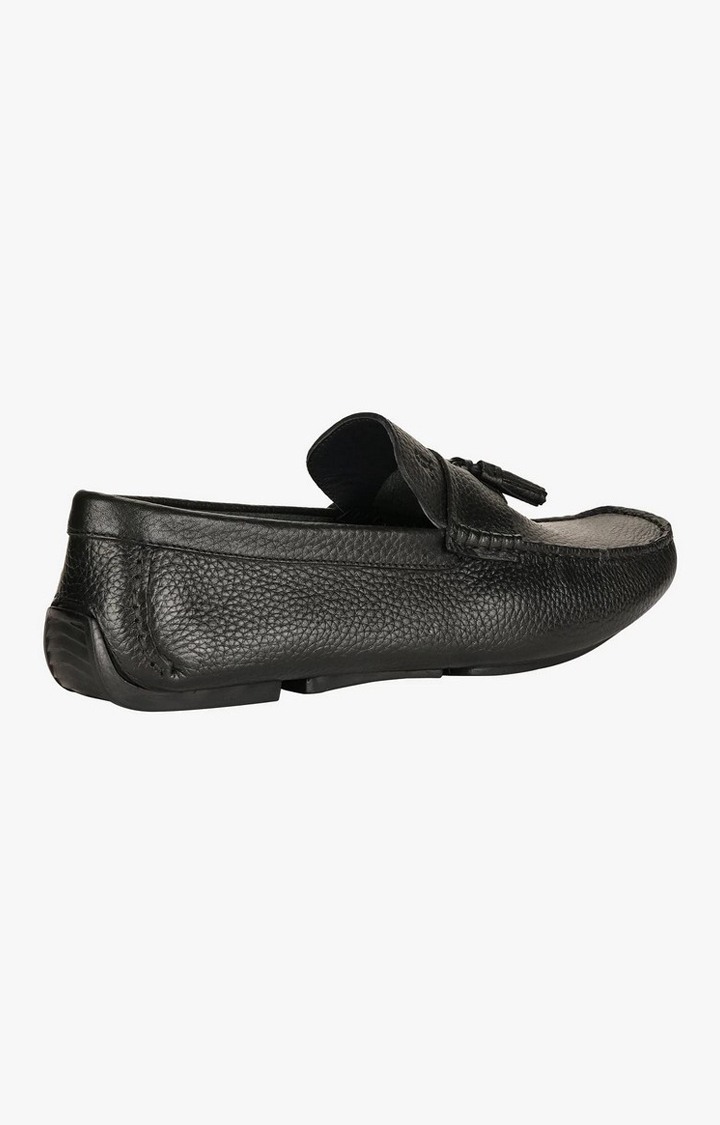 Sm-1433 Black Driver Loafers
