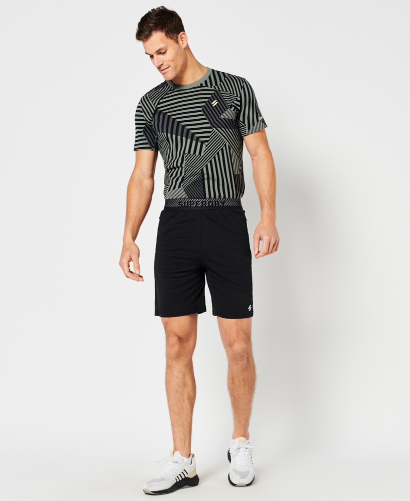 Superdry | CORE RELAXED MEN&#039;S BLACK SHORTS 0