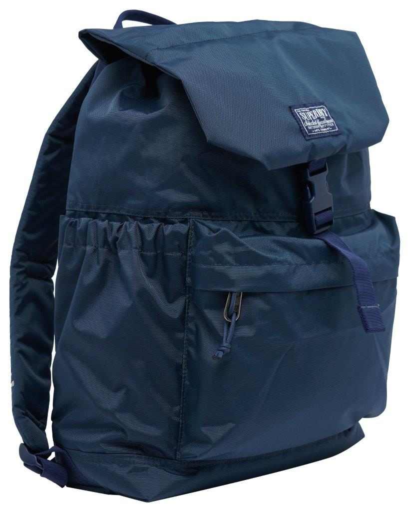 Superdry blue backpack outlet