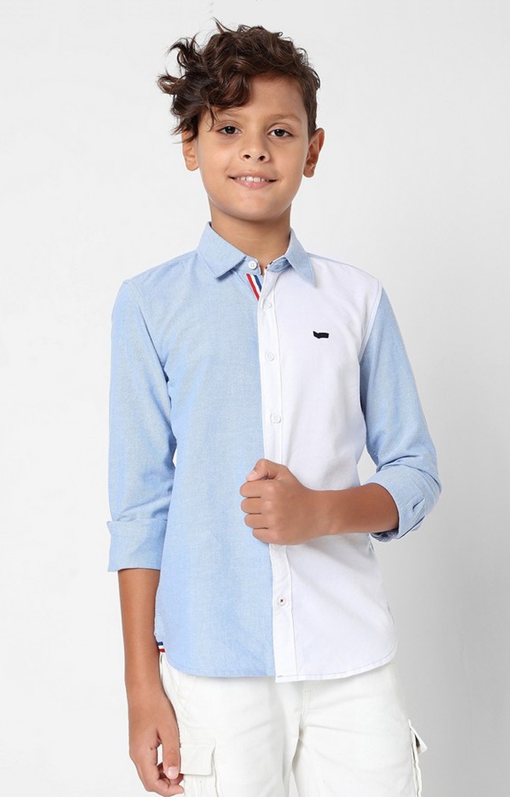 GAS | Lanzo Colourblock Cotton Shirt