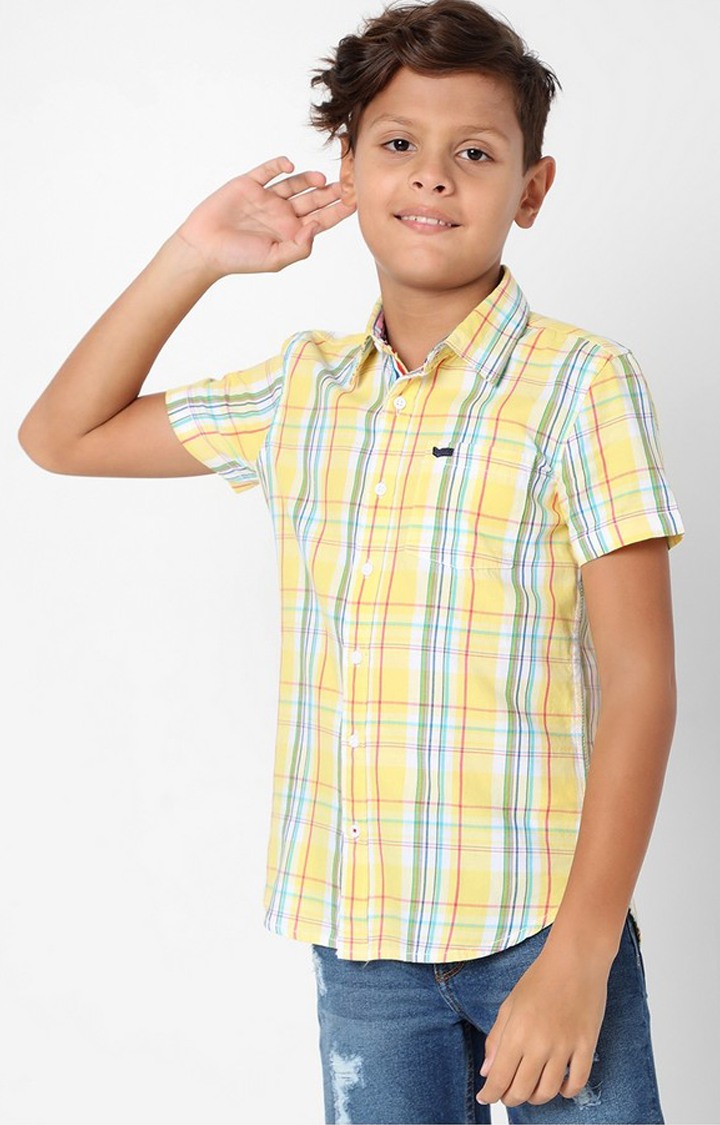GAS | Bruno Jr Uni Checked Cotton Shirt
