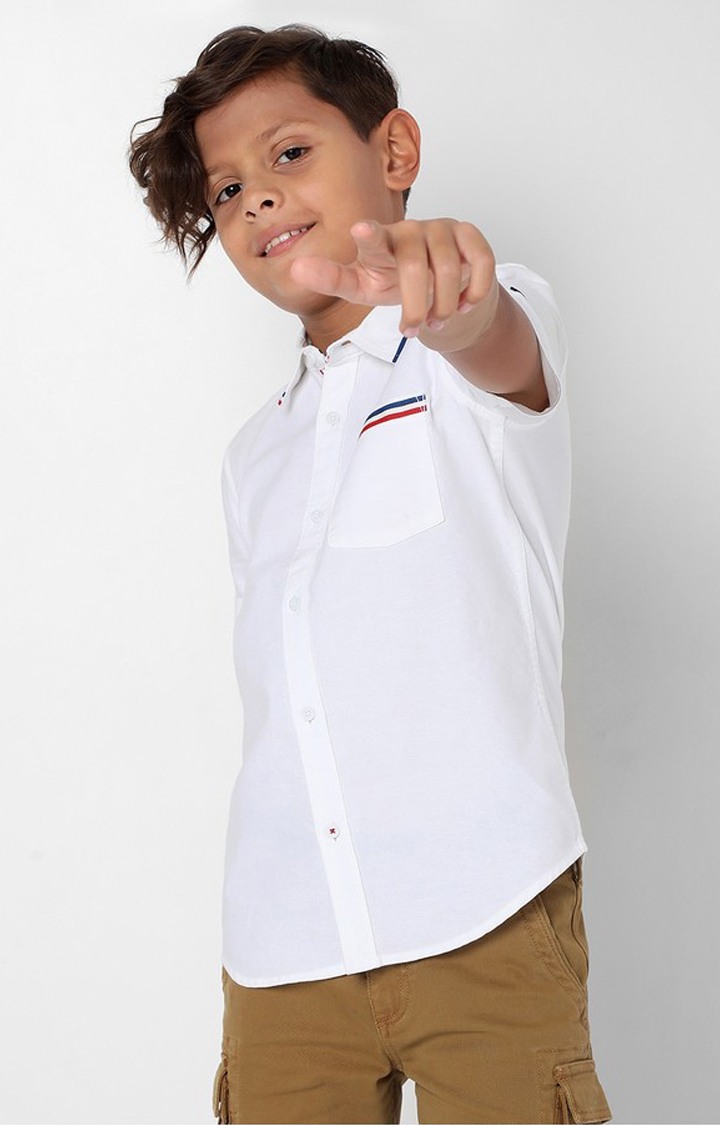 GAS | Bruno Cotton Shirt with Patch Pocket