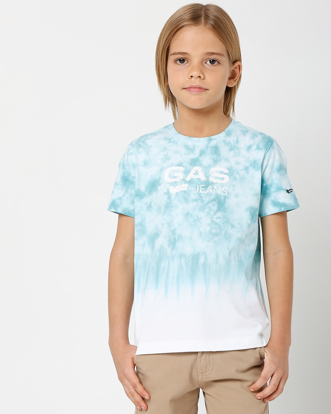 GAS | Scuba Marble Tie & Dye Round-Neck T-shirt 0