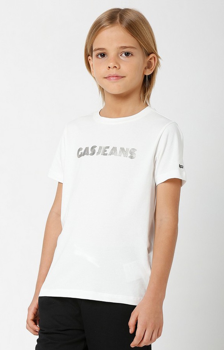 GAS | Scuba Checkerboard Round-Neck T-shirt