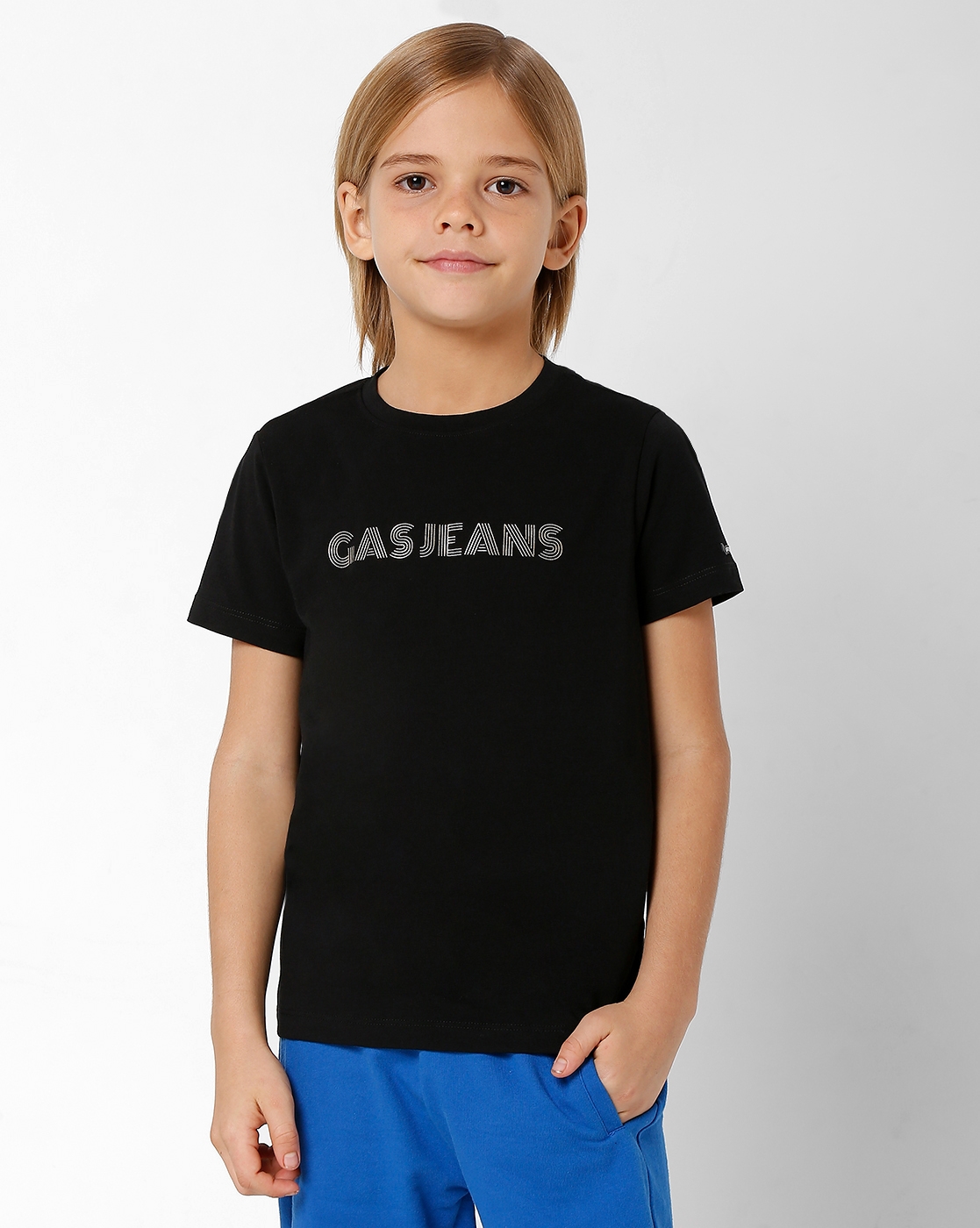 GAS | Scuba Checkerboard Round-Neck T-shirt 0