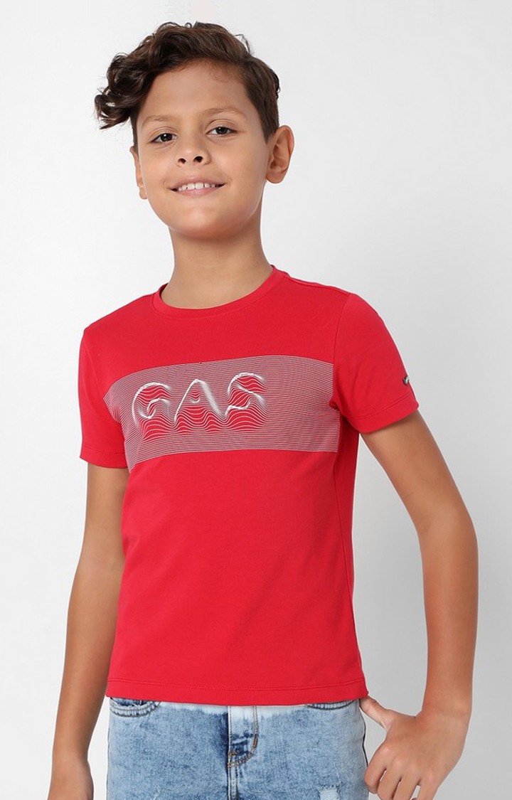 GAS | Scuba Illusion Round-Neck T-shirt